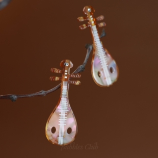 BubblesClub《瑞柳余音》柳琴边夹刘海夹国风新中式配饰原创设计