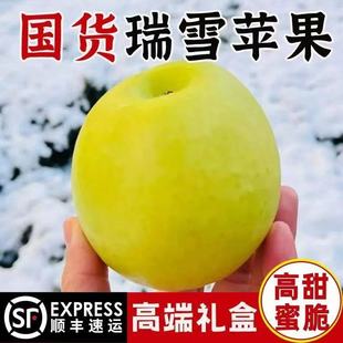正宗陕西淳化瑞雪苹果现摘现发新鲜不打蜡孕妇小孩水果高原苹果