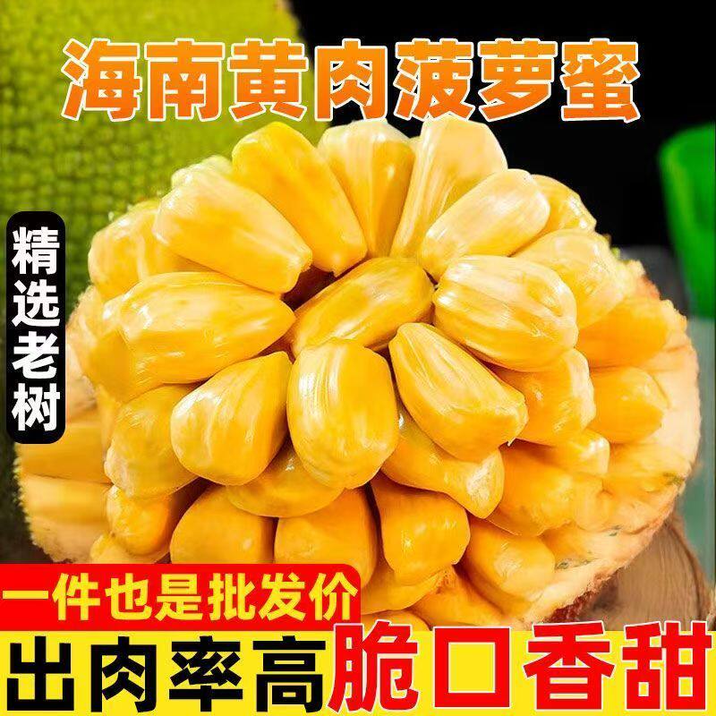 黄肉菠萝蜜海南产地直发25-30斤热带新鲜水果新鲜应季水果整箱邮