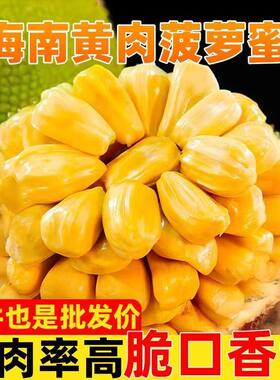 黄肉菠萝蜜海南产地直发25-30斤热带新鲜水果新鲜应季水果整箱邮