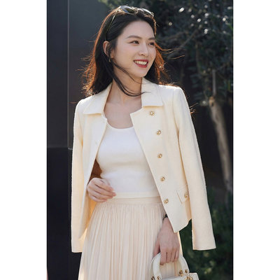 【超能小太阳严选】法式小香风外套高级感修身上衣5M25CW4369