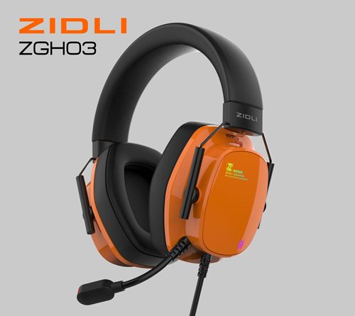 ZIDLI磁动力头戴式有线游戏耳机