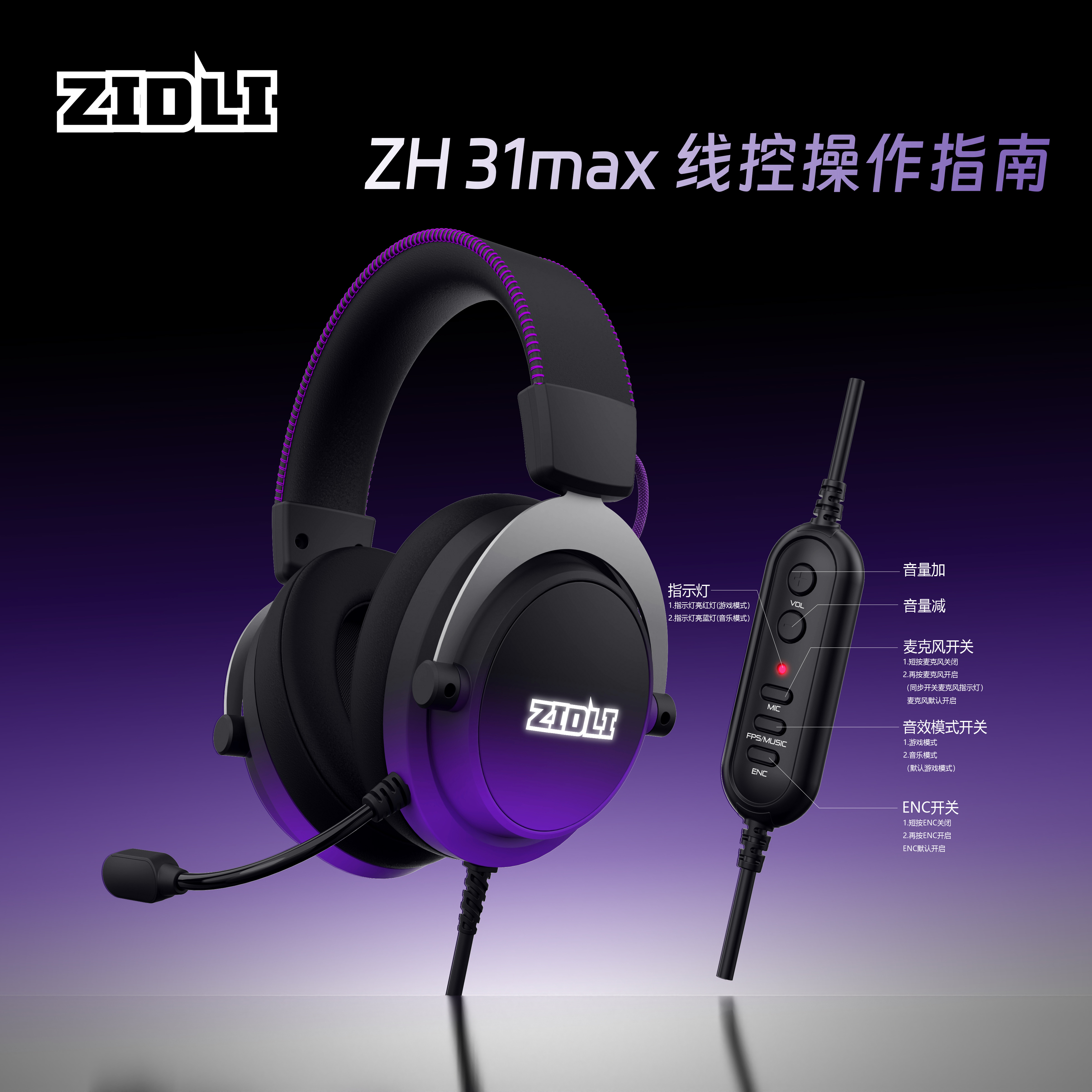 ZIDLI磁动力ZH31MAX耳机