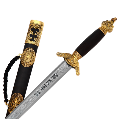 明清刀剑龙泉宝剑张叶胜监制