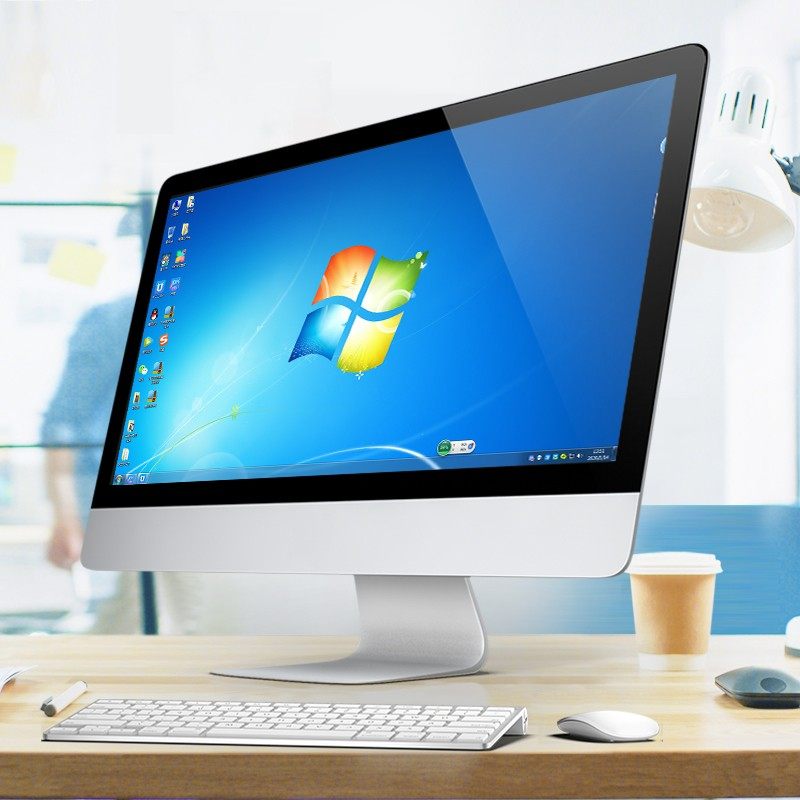 【顺丰包邮】19-27寸一体机电脑高配台式酷睿i3i5i7独显吃鸡游戏型24寸全套吃鸡游戏主机整机22寸全套电脑