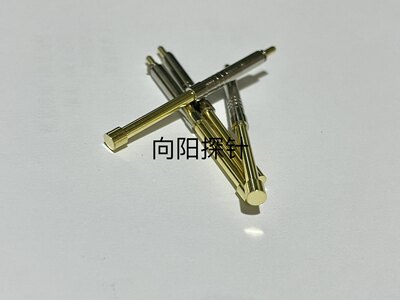 PH-5G46L一体针外径3.2总长46平头阻抗测试探针弹簧针伸缩针