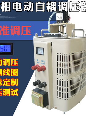 DDGC2-10KVA单相电动调压器0-300V/500V可调变压器接触式调压电源