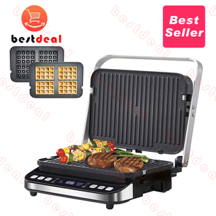 Sandwich LED steak machine Grill 2000W Maker Contact