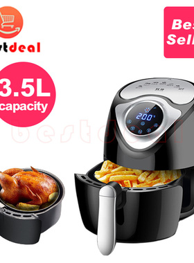 6L large electric air fryer Touch Screen English Air fryer