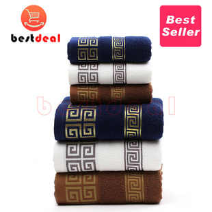100% cotton bath towels Large towel washcloth 70*140cm 380g