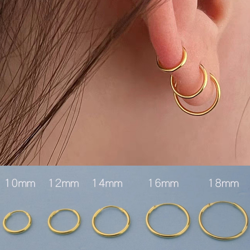 通体纯银镀18K金男女不易褪色