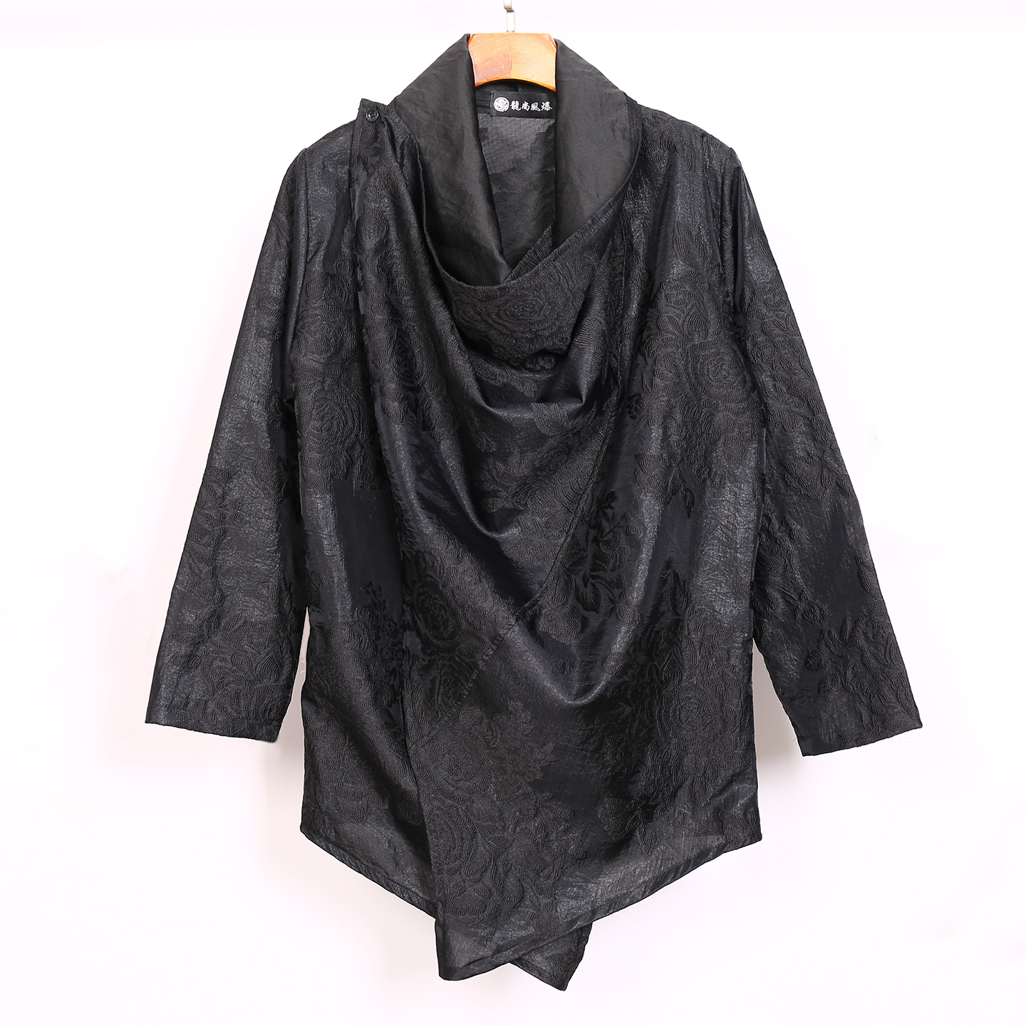 春秋新款中式改良汉服开衫外套男