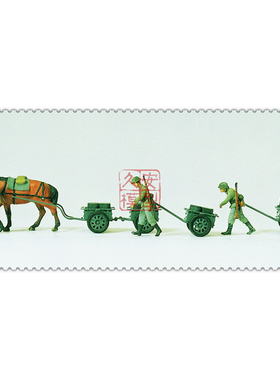 仿真人物 1:87 PREISER 16547 无涂装 马拉步兵物料车 二战德军