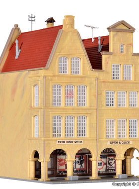 久安铁道沙盘建筑模型1:160N比例KIBRI 37153 传统中产的住宅