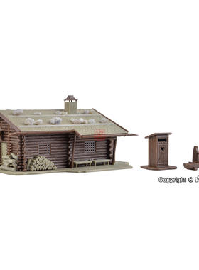 久安铁道建筑模型1:160N比例 VOLLMER 47743 森林里的猎人庇护所