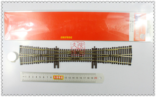 双侧扳道 PECO专业火车轨道CODE83 U8363 通用岔芯 6长交叉