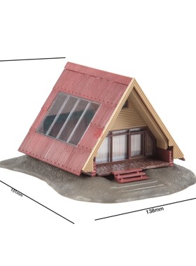 久安铁道沙盘建筑模型1:87HO FALLER 130606 景区帐篷房 3座
