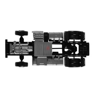 Herpa拼装卡车 1:87 084833 沃尔沃Volvo FH 两轴底盘 含2套