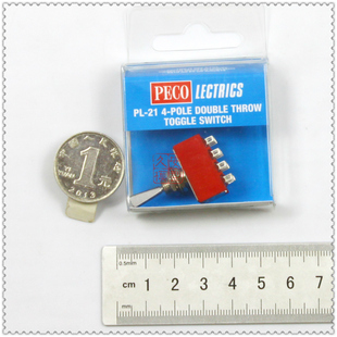 久安铁道PECO专业火车轨道 交叉渡线配件 PL-21四刀双掷开关