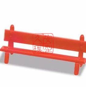 久安铁道PECO沙盘场景建筑模型OO/HO LK-26 月台座位 红色 x12