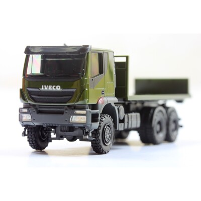 Herpa Military 1:87 746526 依维柯Trakker 6x6自卸平板车