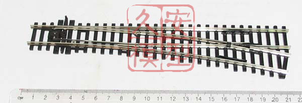 久安铁道 PECO 专业火车轨道 SL-95 中号右岔 绝缘岔芯CODE100