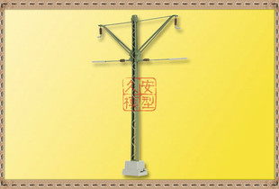 久安铁道 1:87模型场景 VIESSMANN 4127 DRG时代接触网支柱双悬臂