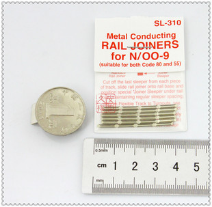 160 N比例1 310 每包24片 PECO 金属导电连接片 专业火车轨道