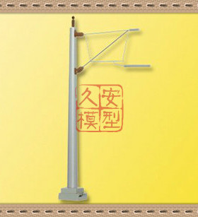 久安铁道 1:87 模型场景 VIESSMANN 41191 接触网水泥支柱 短悬