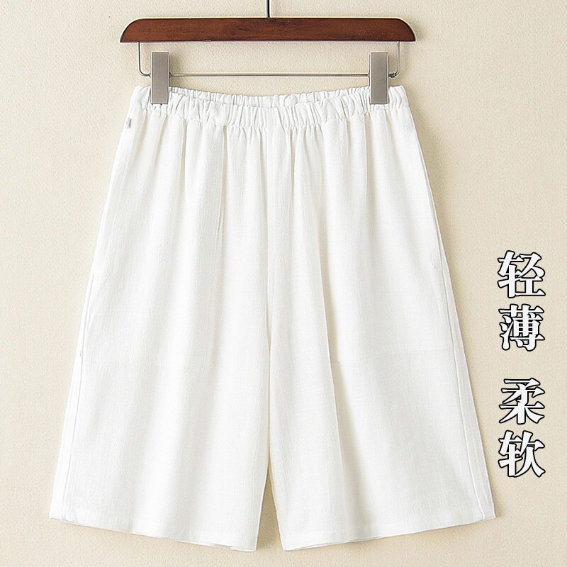 CHINESE STYLE CASUAL SHORTS MENS FASHION BRAND INS 2023 SUMMER WEAR FIVE-POINT PANTS LOOSE STRAIGHT BEACH PANTS THIN STYLE