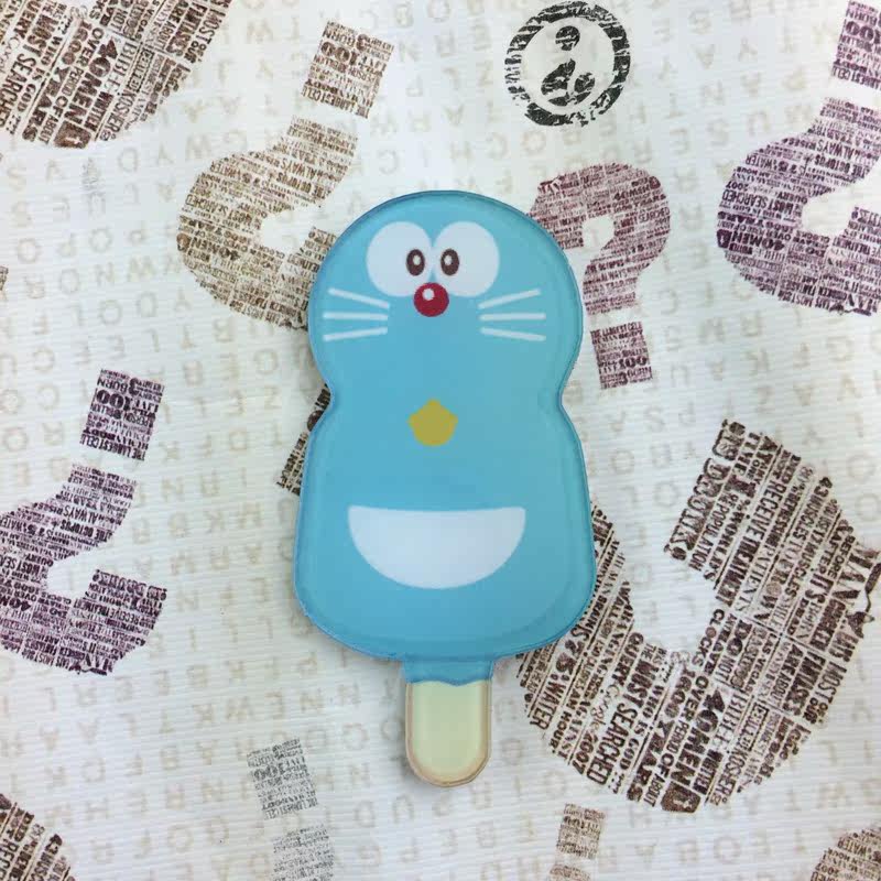 Broche femme en plexiglas - Ref 1183872 Image 3