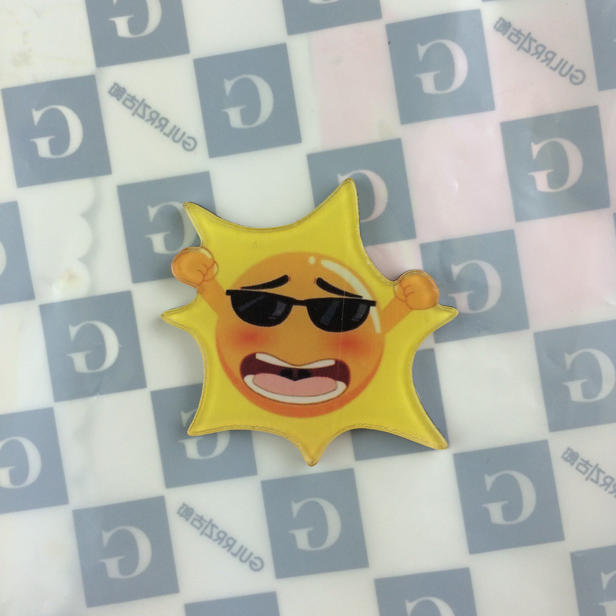 Broche femme en plexiglas - Ref 1183857 Image 3