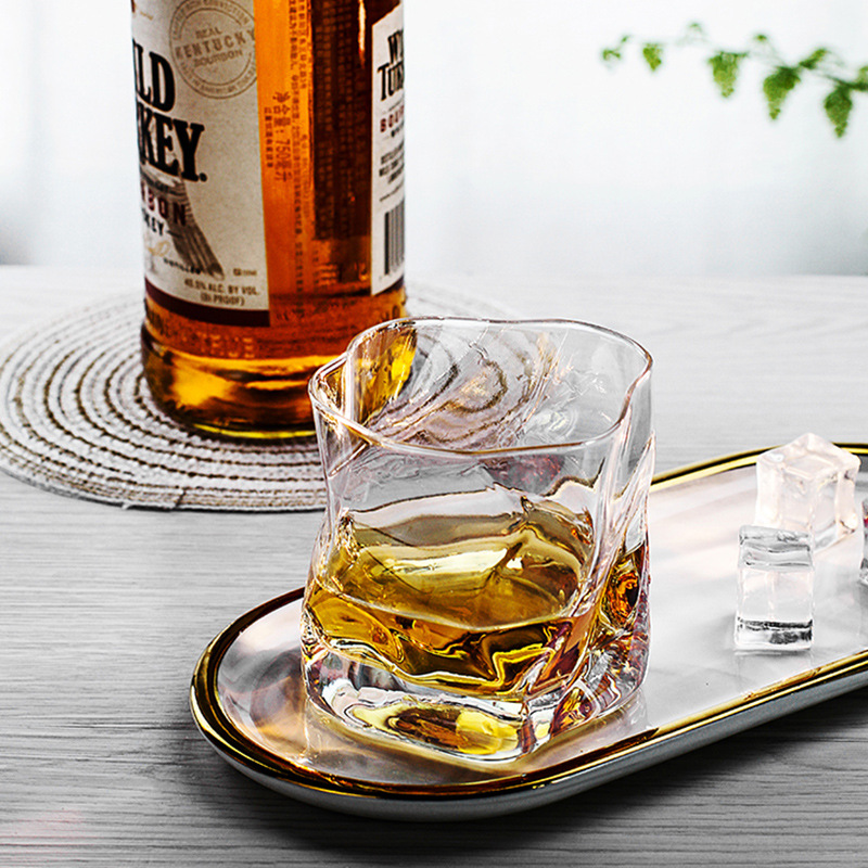 威士忌酒杯创意玻璃洋酒啤酒杯欧