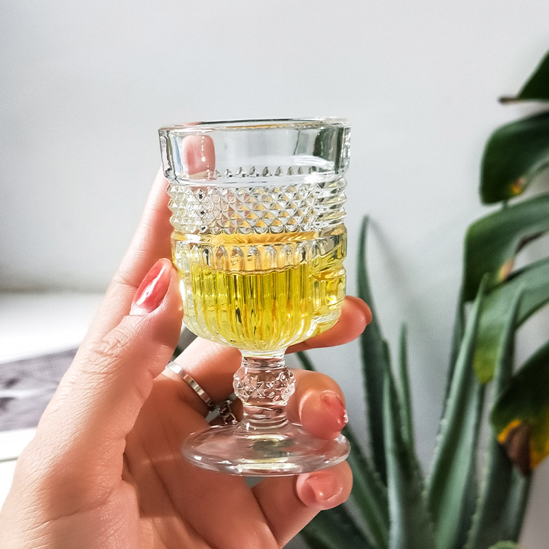 ins风小号矮脚杯创意香槟葡萄酒