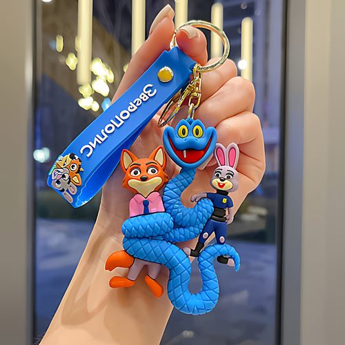 疯狂动物城钥匙扣挂件小礼物批发
