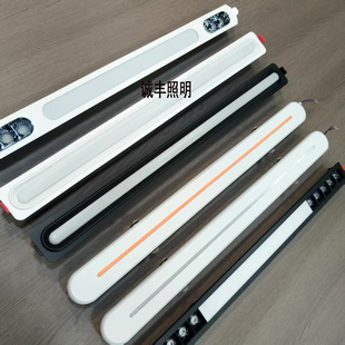 新款网红集成吊顶嵌入式蜂窝板大板专用悬浮灯长条灯55*600照明