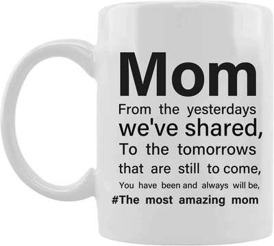 Mother's Day母亲节生日礼物Mom陶瓷咖啡马克杯子茶水大容量新款