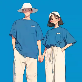 【宁儿粉丝专享】纯棉圆领套头短袖N430550E727