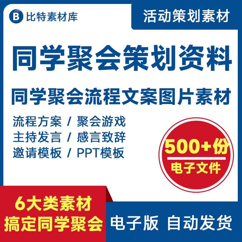 同学聚会活动流程同学会策划方案校毕业致辞主持词邀请函PPT模板怎么看?