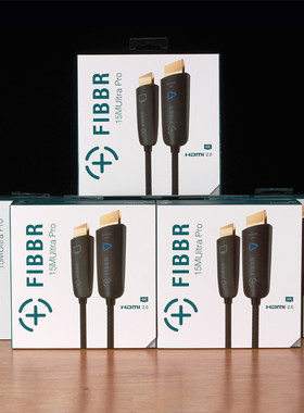 FIBBR菲伯尔Ultra Pro光纤HDMI线2.0a版4K 60HZ高清线远距离传输