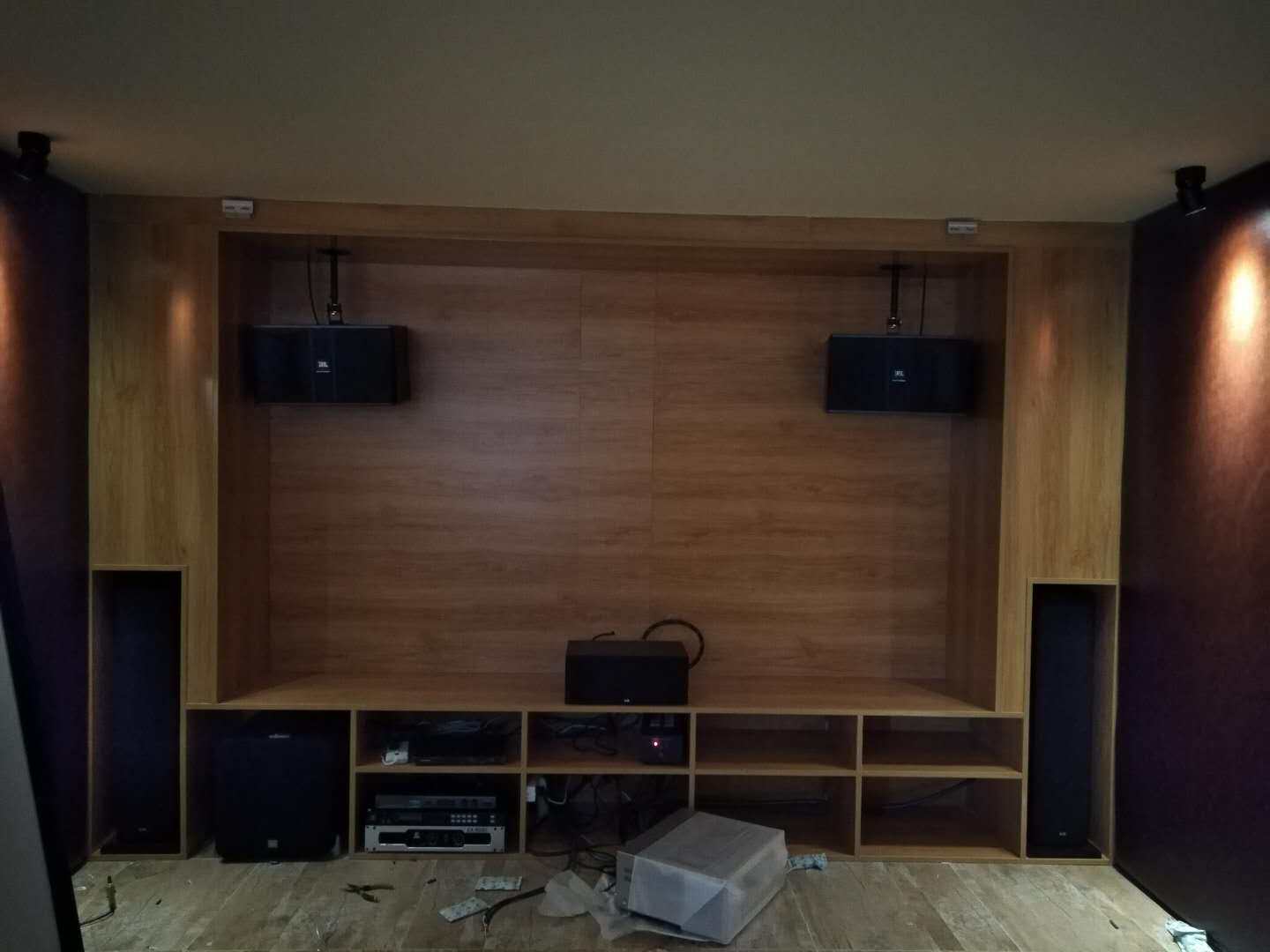 案例：美林湾JBL STUDIO 280 7.1.2全景声影院安桥功放