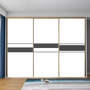 衣柜贴纸翻新自粘衣橱玻璃门推拉门柜子柜门移门美化翻新改造贴画