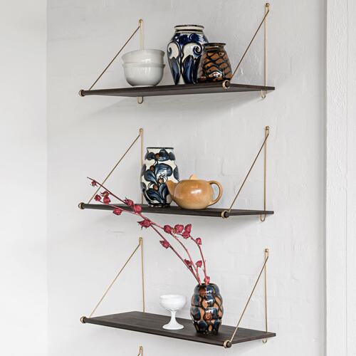 Y Loop shelf We Do Wood Loop  北欧壁挂收纳置物架