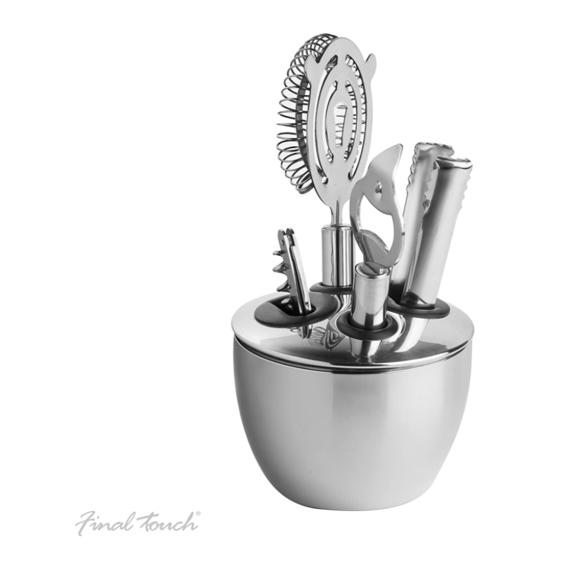 y final touch 酒吧吧台调酒6件工具套装