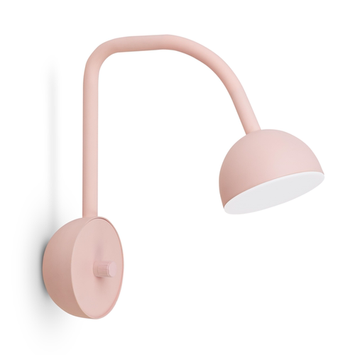 Y Blush wall lamp 瑞典进口北欧简约粉色壁灯板间壁灯