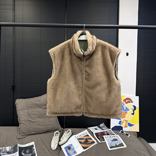 VC咖啡香草 两面穿貂儿环保马甲 RM244283