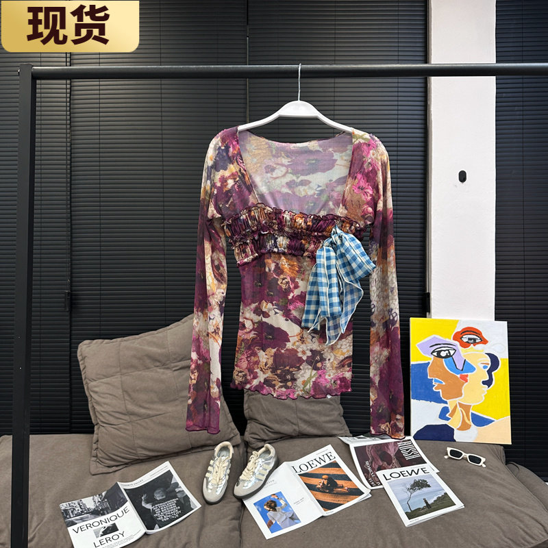 VC高缇耶极繁主义网纱上衣