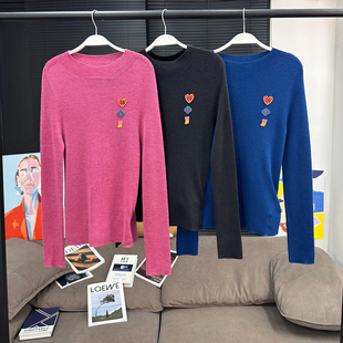 出货中章章德国扬子全羊毛可机洗无缝全成型百搭毛衣打底王