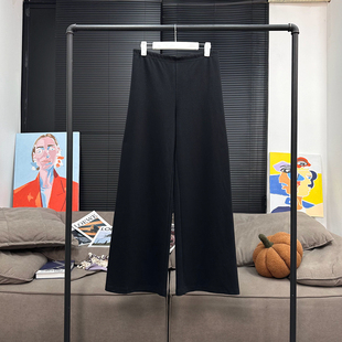 出货中MS我的包浆神裤修饰腿型宽松显瘦休闲瑜伽裤2025早秋裤子