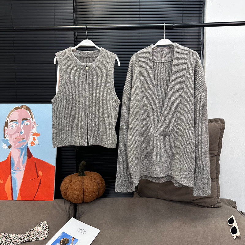 【12/27新品】. 香奶奶试衣间全羊毛燕麦马甲＆毛衣,女装/女士精品,汉服上装,淘宝优惠券,粉丝福利购,淘宝优惠卷